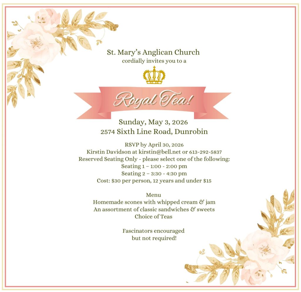 A poster for the event.