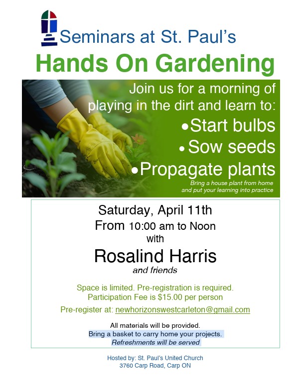 A poster for the event.