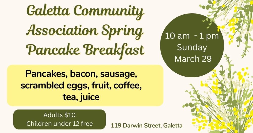 A poster for the event.