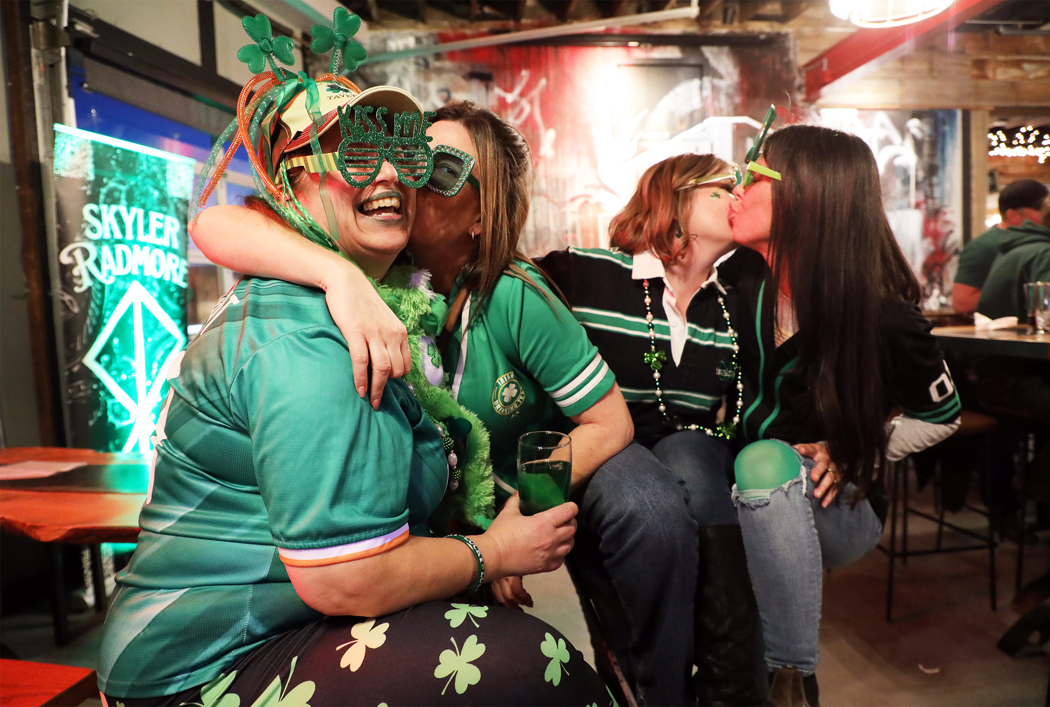 Kiss me, I’m Irish in WC