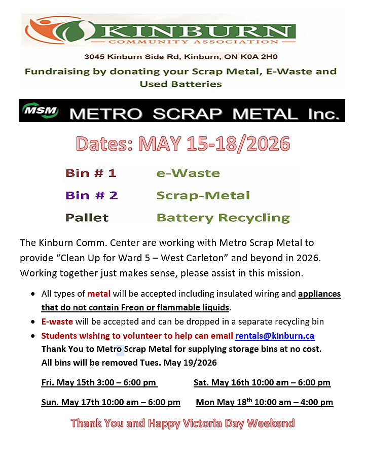 A poster for the event.