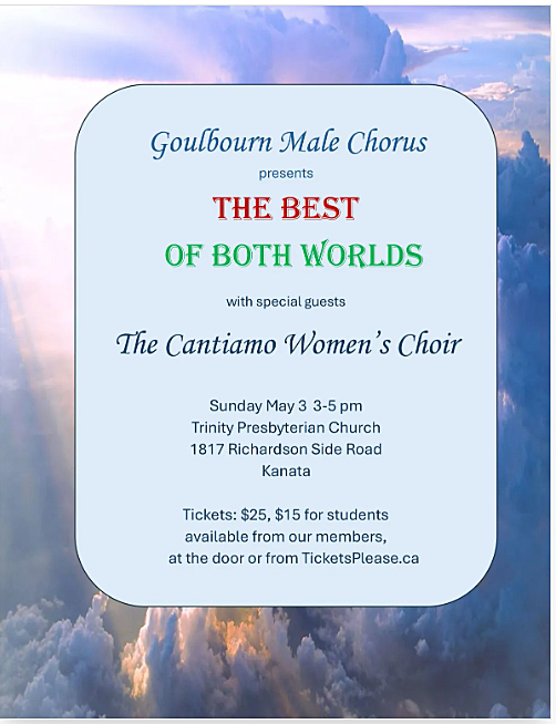 A poster for the event.