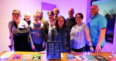 Bramble sparks Parkinson’s conversation A group of people pose for a photo.