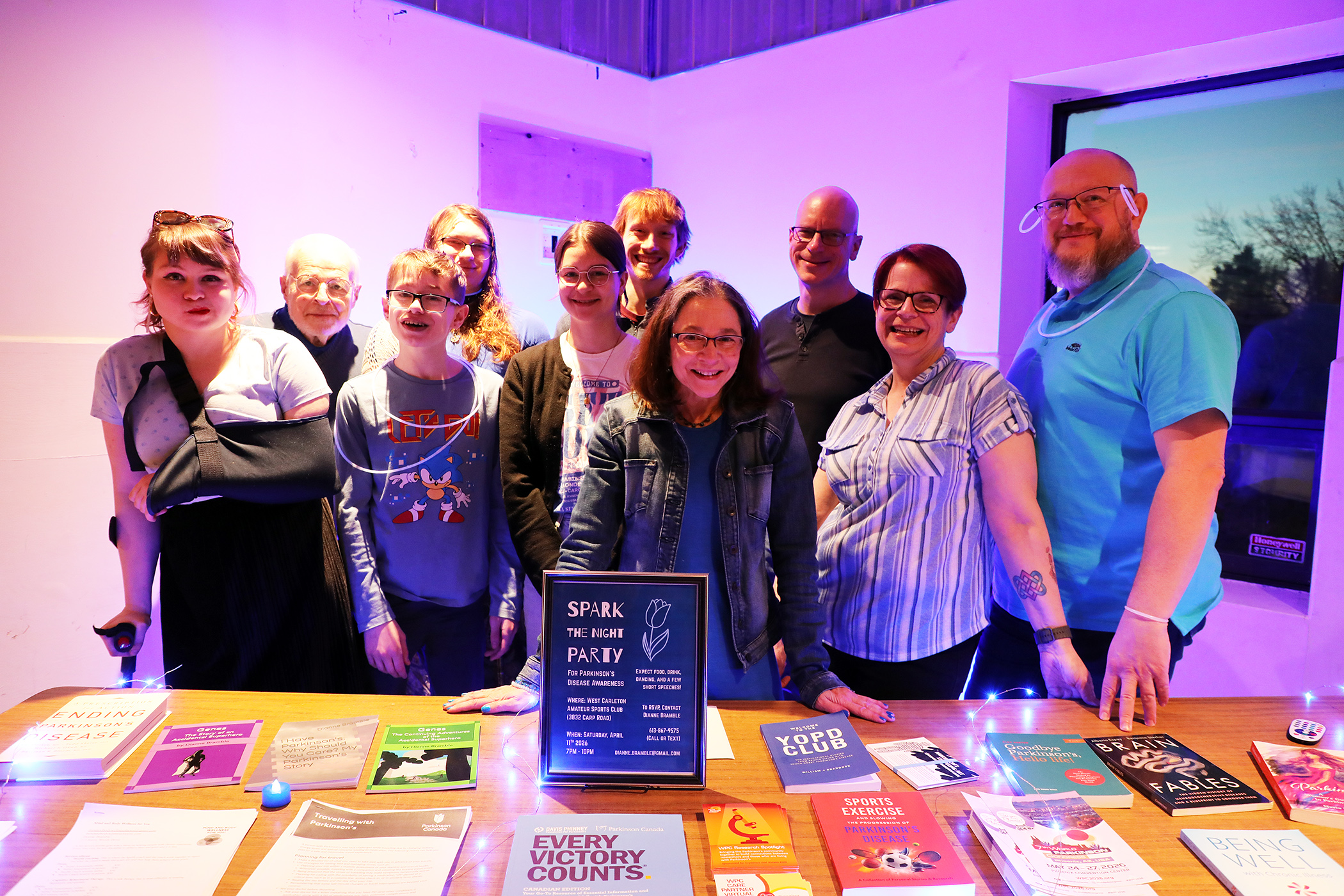 Bramble sparks Parkinson’s conversation