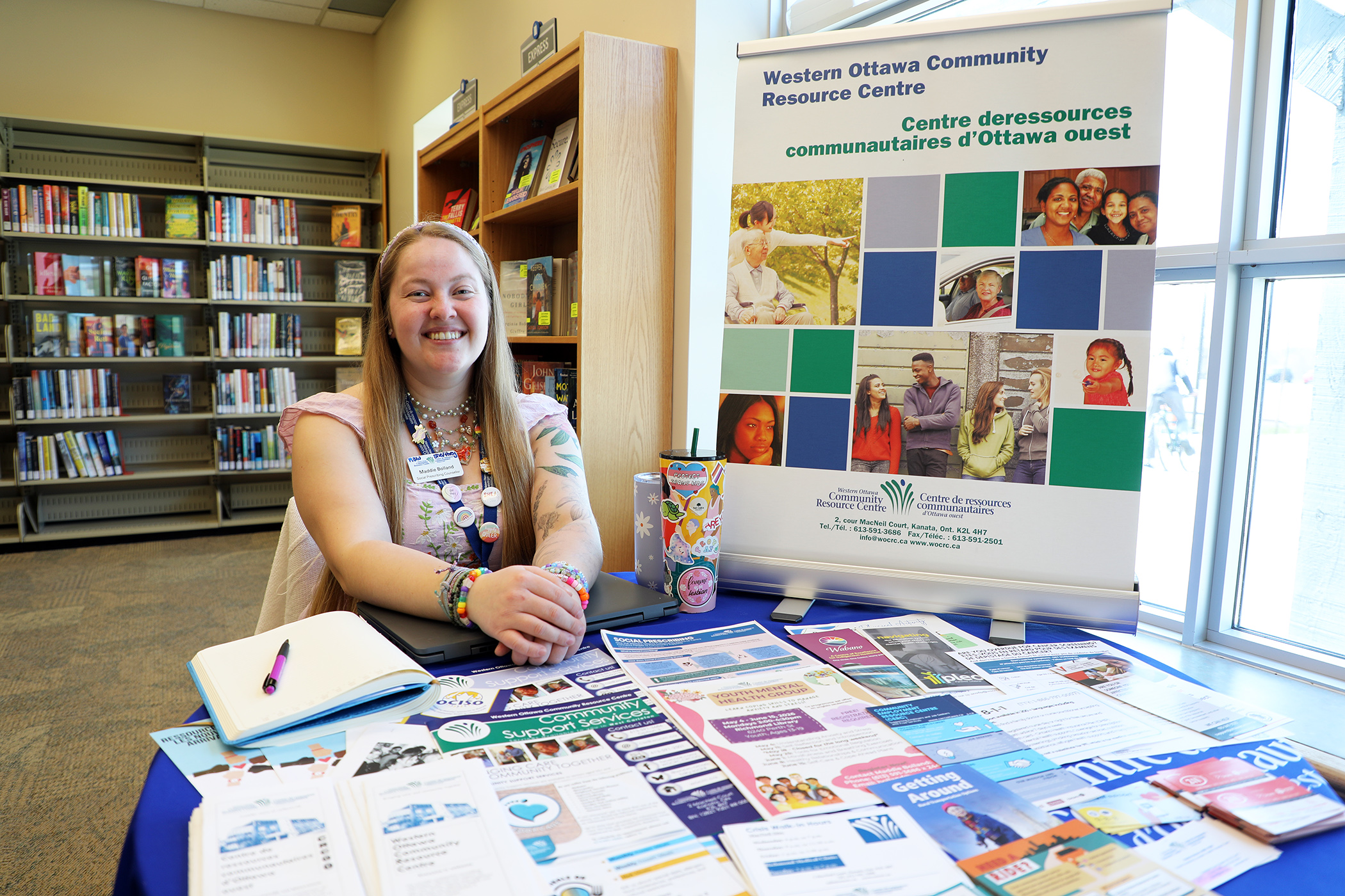 WOCRC social prescriber on duty in WC