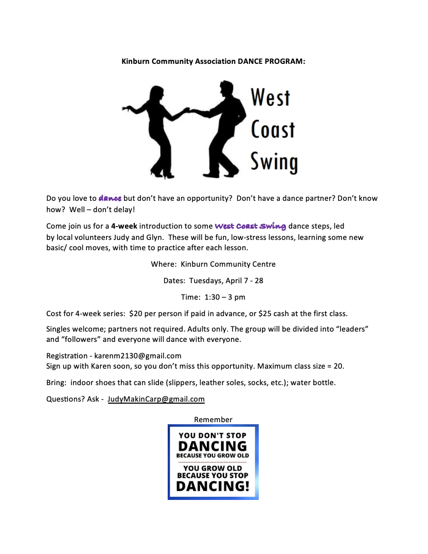 A poster for the event.