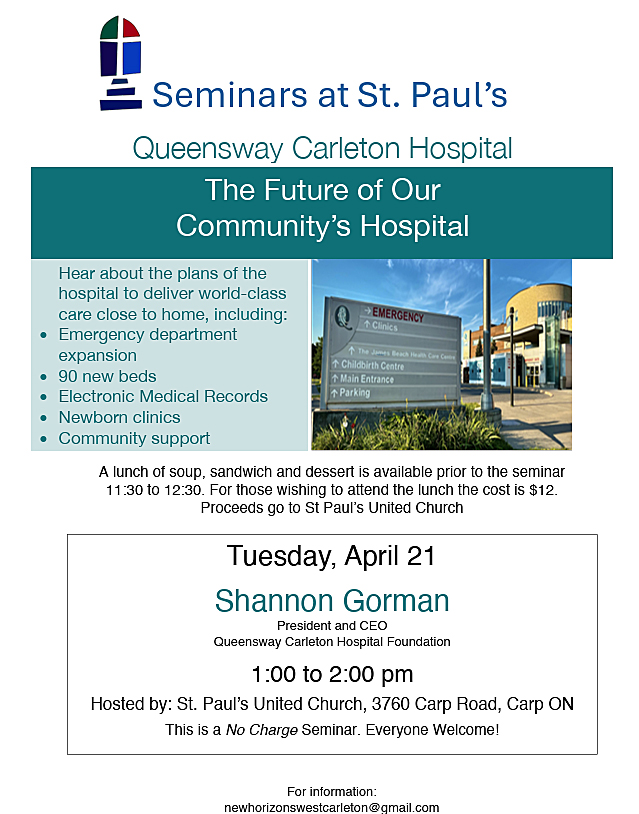 A poster for the event.