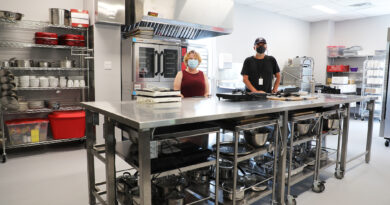 A photo of a kitchen.