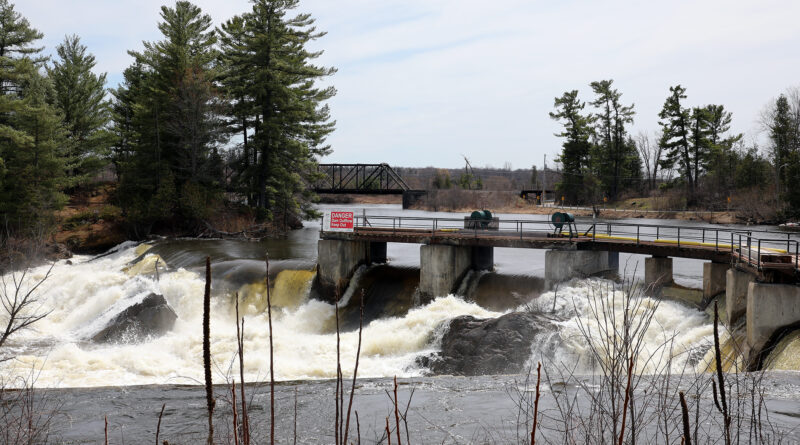 A photo of the Galetta dam.