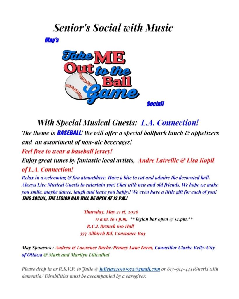 A poster for the event.