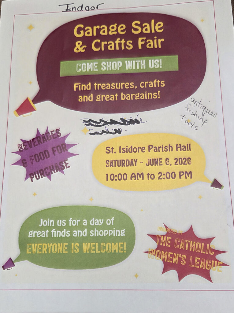 A poster for the event.
