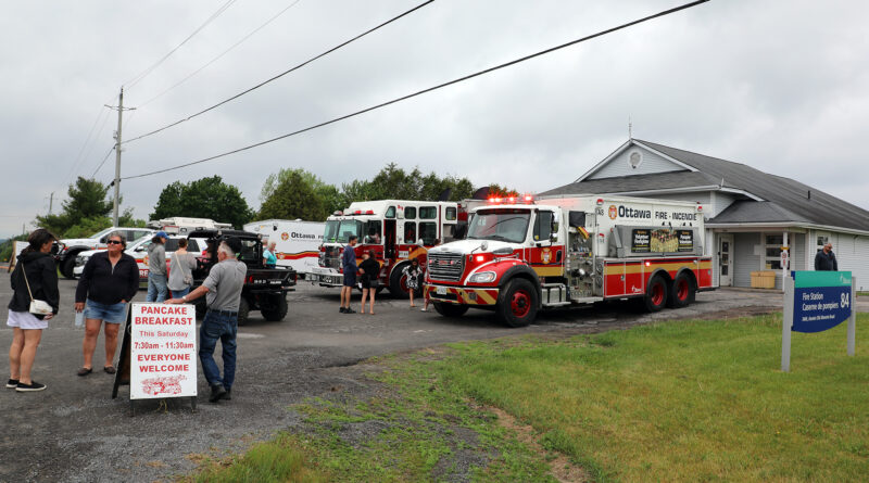 A photo of a fire hall.