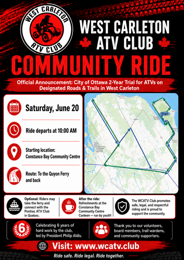 A poster for the event.