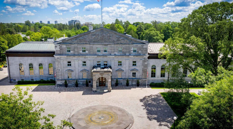 A photo of Rideau Hall.