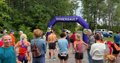 A photo of a race about to start.