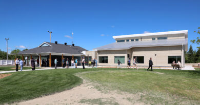A photo of the Corkery Community Centre.