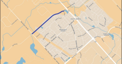 A map of Morgan's Grant.