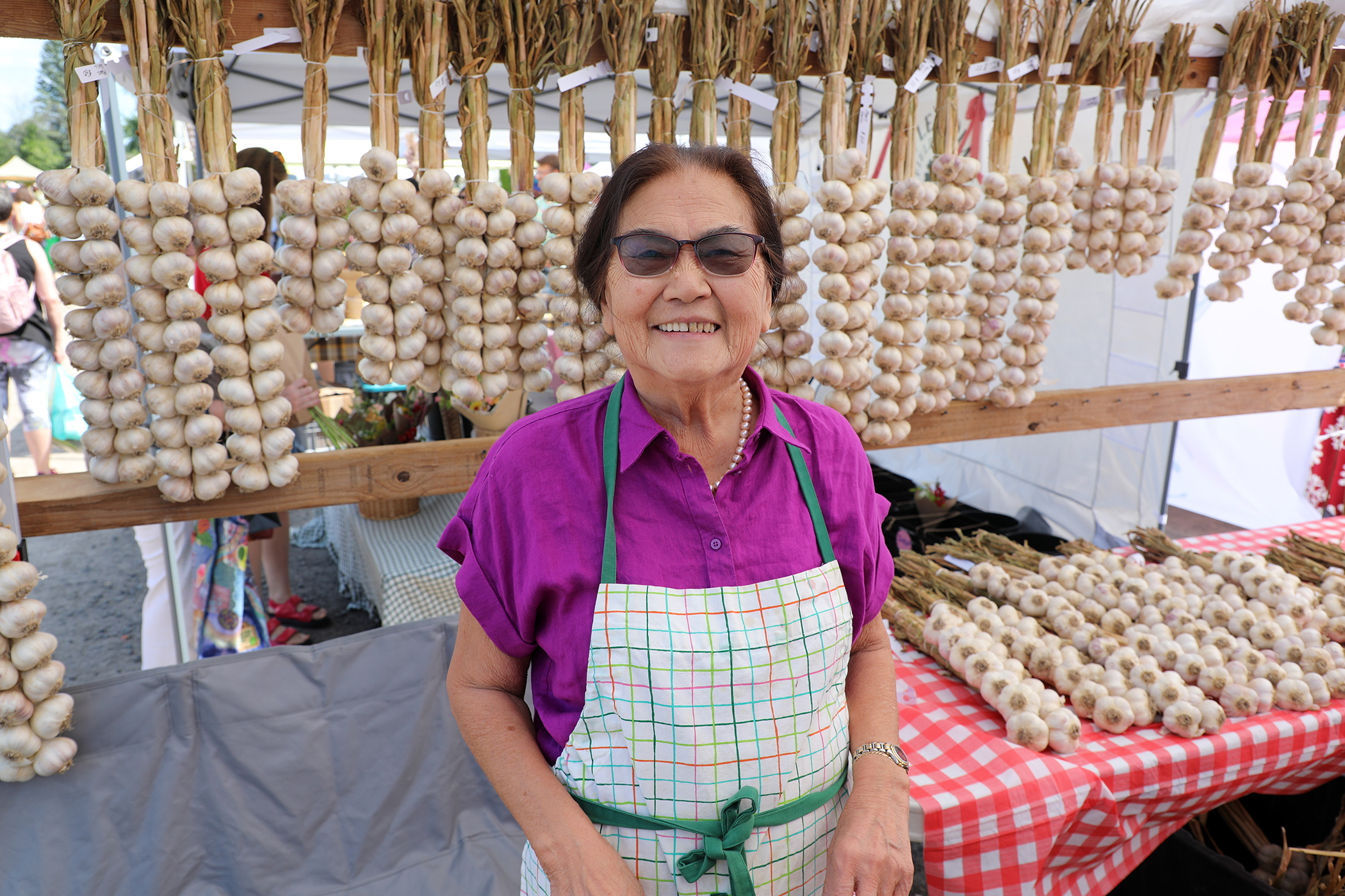 Carp garlic festival darn popular